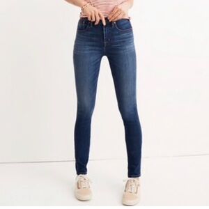 Madewell 10” High Rise Skinny Jeans